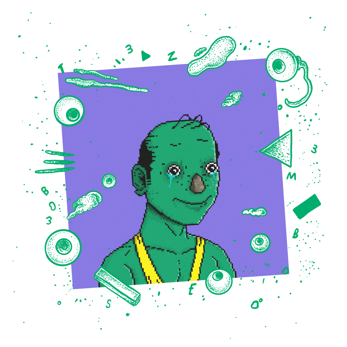 bitZombies animation image
